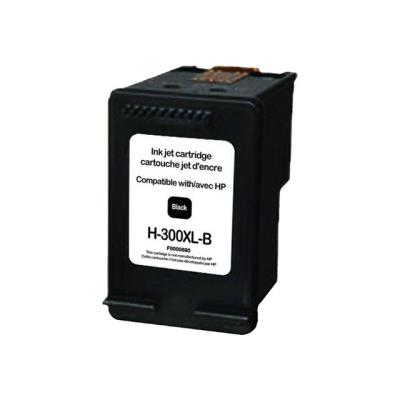 UPrint H-300XLB - XL Capacity - zwart - gereviseerd - inktcartridge (alternatief voor: HP CC641EE)