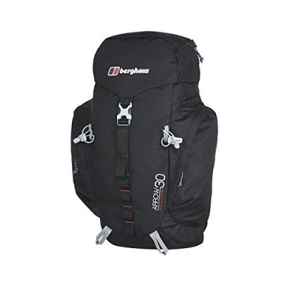 Berghaus mens arrow 30 sac à dos noir black eextreme red n a