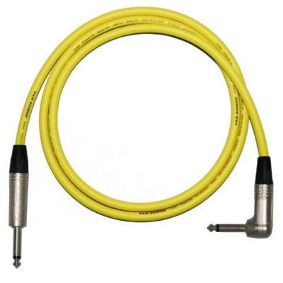 Designacable Van Damme Xke Câble De Guitare Avec Connecteurs Jack Neutrik Np2X/Np2Rx 2 Jaune