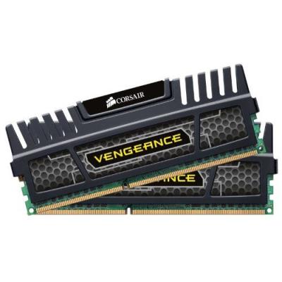 Corsair Cmz4Gx3M2A1600C9 Mémoire Ram Ddr3 1600 4Go Cor Cl9 Vengeance Kit2 Lp Black
