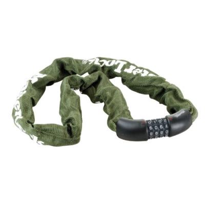 Master lock cadenas chaîne avec gaine en nylon et serrure à combinaison intégrée 1500 x 8 mm