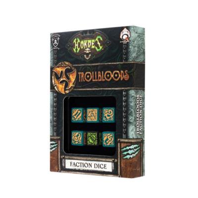 Q-Workshop - Spho55 Set De Des Hordes: Trollbloods