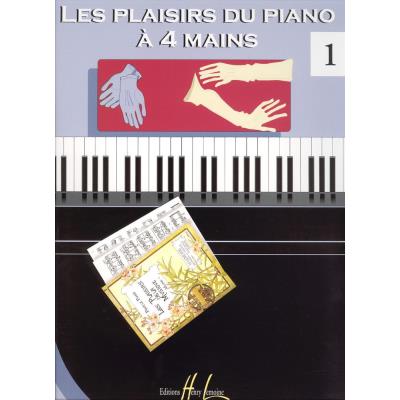 Partitions classique LEMOINE LES PLAISIRS DU PIANO À 4 MAINS VOL.1 Piano