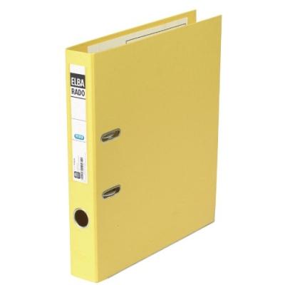 Classeur Elba Chemise rado plast largeur du dos : 50 mm jaune DIN A4 couverture extérieureintérieure en PVC A4 50 mm 1 pcs - vue 2