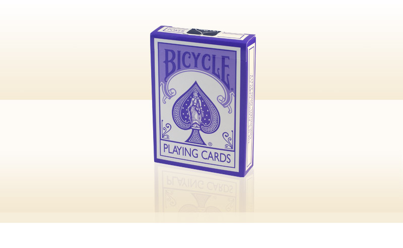 Cartes Bicycle fashion Rider Back (lavande)