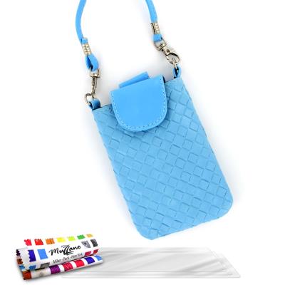 Pochette ORIGINAL Bleu lagon , CityPoche, Premium de MUZZANO pour MOTOROLA RAZR HD XT926 + 3 Films de Protection Ecran UltraClear Pour MOTOROLA RAZR HD XT926