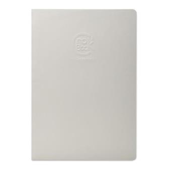 CLAIRE FONTAINE Crok'Book Piqué A4 Gris Clair - 1