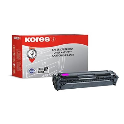 Kores - kores toner für hp laserdrucker cm1410, magenta g1227rbr