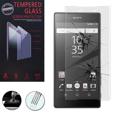 Film Vitre verre Trempé de protection d'écran pour Sony Xperia Z5 E6603/ Z5 Dual E6633 - TRANSPARENT
