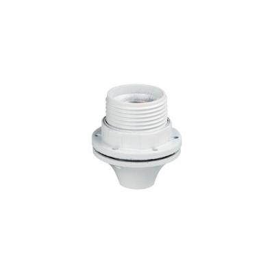 Legrand - Douille pour ampoule E27 - avec bague - plastique blanc