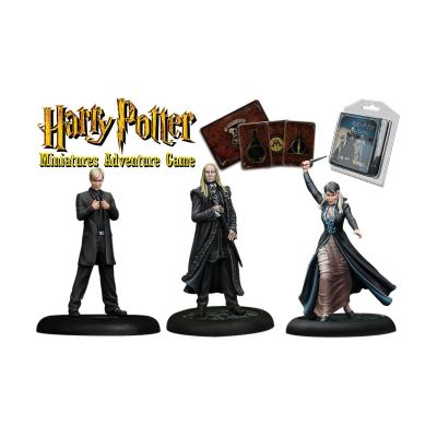 Harry Potter - Pack 3 figurines 35 mm Adventure Pack Malfoy Family