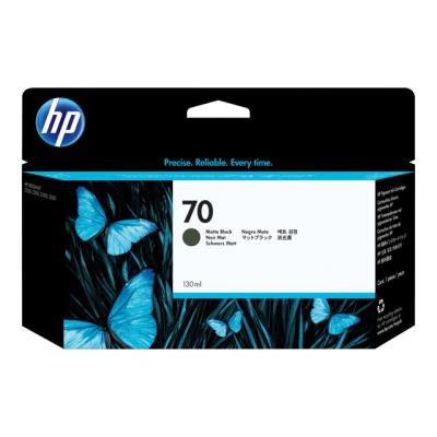 HP 70 - dof zwart - origineel - inktcartridge