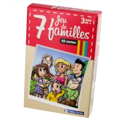 France Cartes - Jeu de 7 familles : Album photos de famille