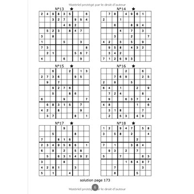 Sudoku classique - 3 niveaux: casse-tête parfait pour optimiser