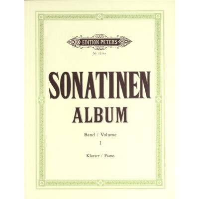 Partitions classique EDITION PETERS SONATINA ALBUM VOL.1 - PIANO Piano