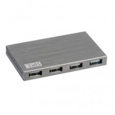 TNB hub USB 2.0 7 ports - finition alu brossé