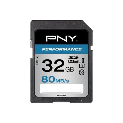 PNY Performance - flashgeheugenkaart - 32 GB - SDHC UHS-I