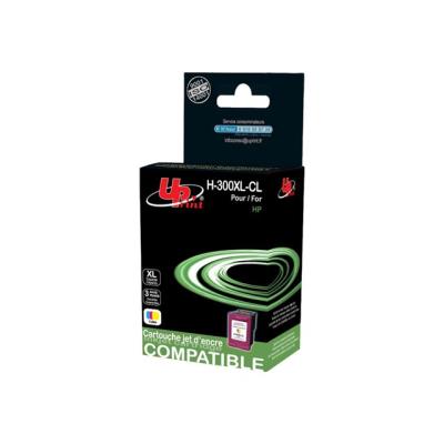 UPrint H-300XLCL - geel, cyaan, magenta - inktcartridge (alternatief voor: HP 300XL, HP CC644EE)