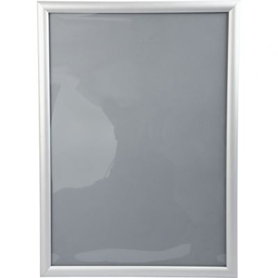 Creotime cadre A2 argent aluminium 62 x 44,5 cm