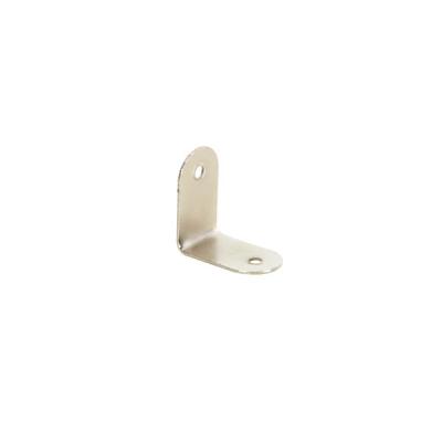 Coin De Protection Pour Enceintes, Blanc Metallique, 19 X 32mm X 90°