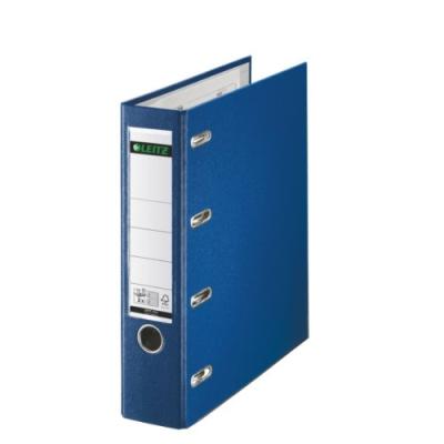 Esselte-leitz 10120035 double classeur 2 x a5 format paysage à dos large avec encoches (gris)