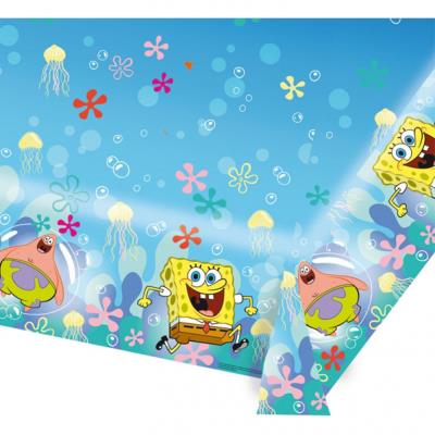 Nappe plastique Bob l'éponge™ 120 x 180 cm