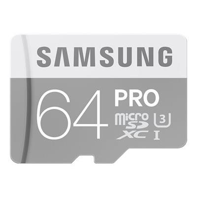 Samsung Pro - flashgeheugenkaart - 64 GB - microSDXC UHS-I