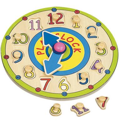 Horloge puzzle avec picots IMAGIN