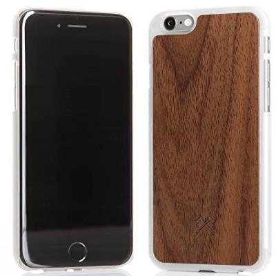 Calvin klein woodcessories ecocase invisble-bois véritable pour iphone 6 plus & 6s plus