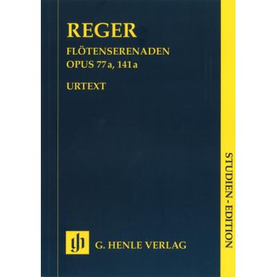 Partitions classique HENLE VERLAG REGER M. - SERENADES FOR FLUTE (VIOLIN), VIOLIN AND VIOLA OP. 77A AND OP. 141A Musique de chambre