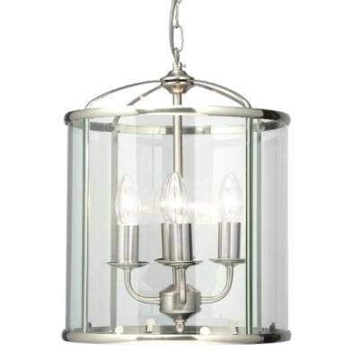 OAKS LIGHTING FERN SUSPENSION FINITION CHROME SATINÉ