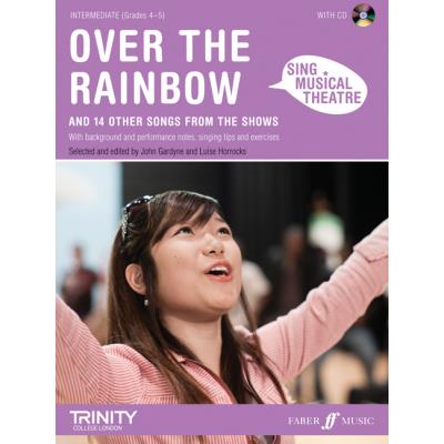 Partitions variété, pop, rock... FABER MUSIC SING MUSICAL THEATRE - OVER THE RAINBOW + CD Musique films - comédies musical
