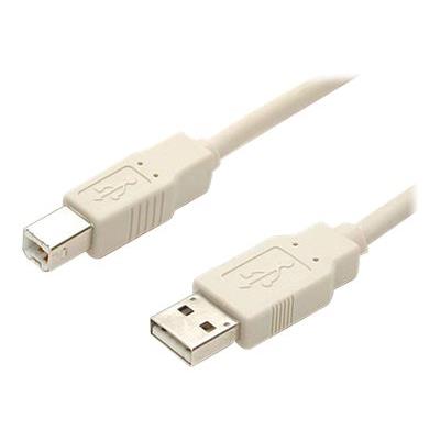 StarTech.com 91 cm Beige A naar B USB 2.0 kabel - M/M - USB-kabel - 0.9 m