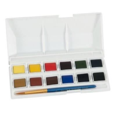 Simply Aquarelle Watercolour Pocket 12 Demi-Godets