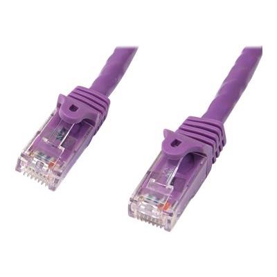 StarTech.com Gigabit Snagless RJ45 UTP Cat6 netwerk kabel - Cat 6 patch kabel -100 ft / 30 m paars - verbindingskabel - 30.5 m - paars