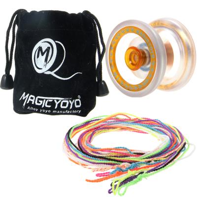 Yoyo k1 spin transparent + 10 ficelles + housse