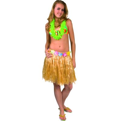 Jupe hawaïenne 43cm (Jaune)
