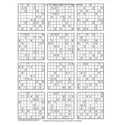 Le Plus Grand Livre De Sudoku Du Monde - 3000 GRILLES - Avec