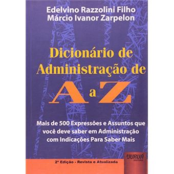 Dicionario De Administracao De A A Z - 1
