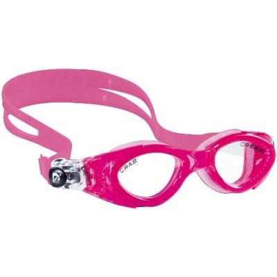 Cressi swim de203141 crab lunettes natation enfant verre clair taille unique rose