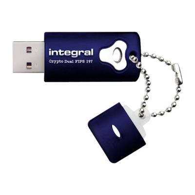 Integral Crypto Dual FIPS 197 - USB-flashstation - 8 GB