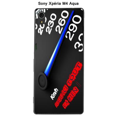 Coque Sony Xpéria M4 Aqua - Compteur