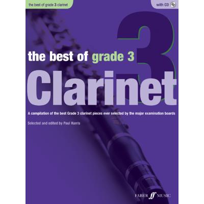 Partitions classique FABER MUSIC HARRIS PAUL - BEST OF GRADE 3+ CD - CLARINET AND PIANO  Clarinette