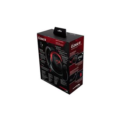 HyperX Cloud II Casque Gaming avec Micro pour PC/PS4/Mac/Mobile Rouge