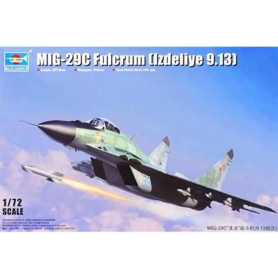 Maquette avion militaire : MIG-29C Fulcrum lzdeliye 9.13 Trumpeter