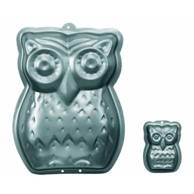 BIRKMANN 211056 MOULE À PÂTISSERIE HIBOU, ANTI-ADHÉSIF, 30 X 6 CM, ENV. 1900 ML, GRAND