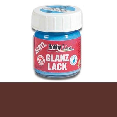 Kreul vernis acryl. brillant hobby line, brun foncé, 50 ml 79511