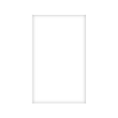 AMSCAN INTERNATIONAL NAPPE RECTANGULAIRE EN PLASTIQUE BLANC