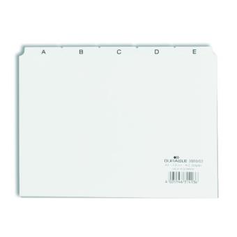 Jeu De 25 Intercalaires A-Z Format A5 LAYNENBURG - Onglets Imprimés Bleu Pour Classeurs