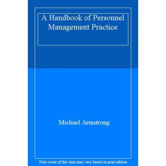 A Handbook Of Personnel Management Practice - [Version Originale ...